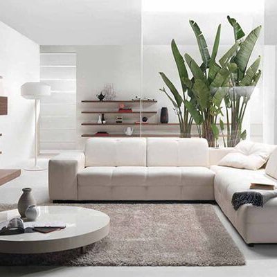 Đôn Sofa Phòng khách da thật 9029